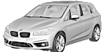BMW F45 C251F Fault Code